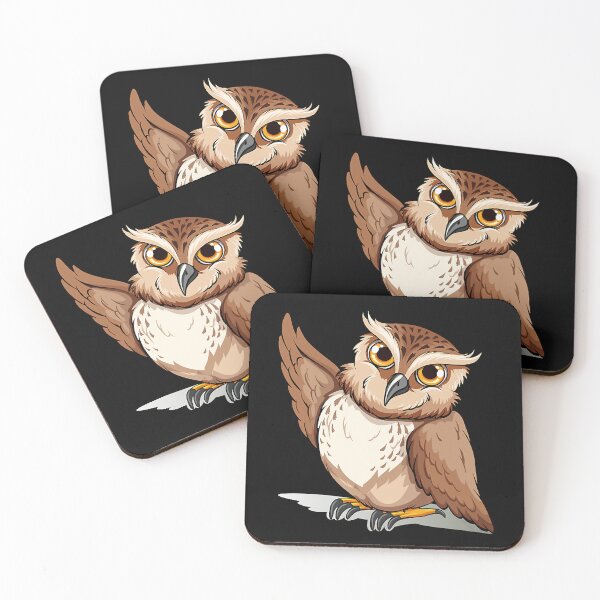 Item preview, a cute owl designed and sold by grangertomik.