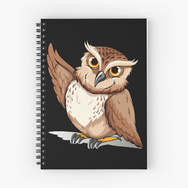 Item preview, a cute owl designed and sold by grangertomik.