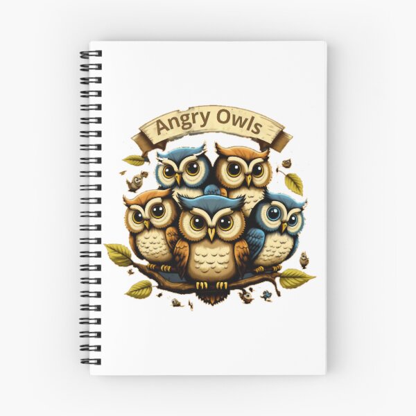 Item preview, Angry Owls! designed and sold by grangertomik.