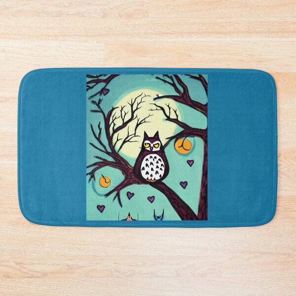 Item preview, cat and an owl of the night designed and sold by grangertomik.
