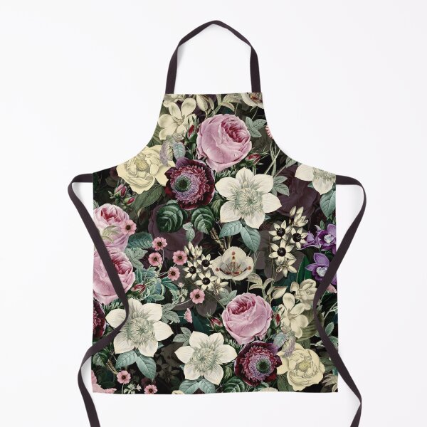 Item preview, Vintage Lush English Flower Botanical Night Garden Pattern Nightgarden designed and sold by UtArt.