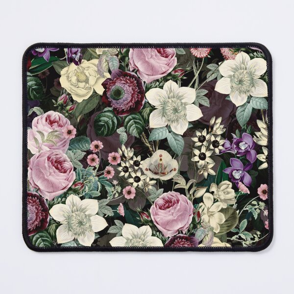 Item preview, Vintage Lush English Flower Botanical Night Garden Pattern Nightgarden designed and sold by UtArt.