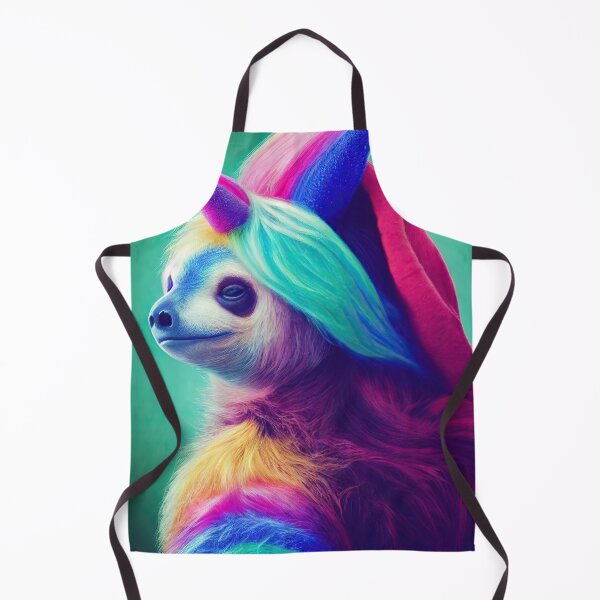 Item preview, Faulina, the lazy rainbow sloth designed and sold by Pixelboys.