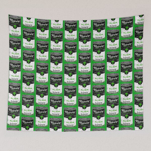 Item preview, Alien Soup designed and sold by AreaStickers.