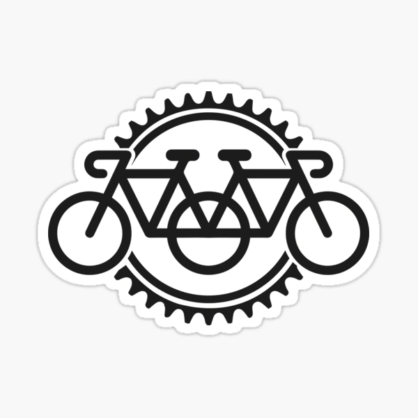 bicycle icon Sticker