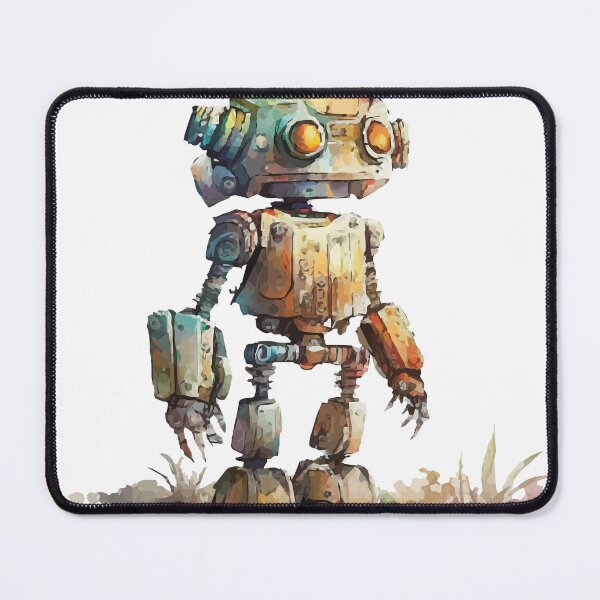 Item preview, A Retro Robot in Watercolor - Old School Cool designed and sold by GVRDesign.