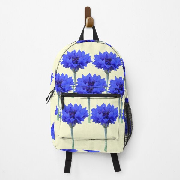 Item preview, Cornflowers with pastel yellow background designed and sold by Binas-gallery.