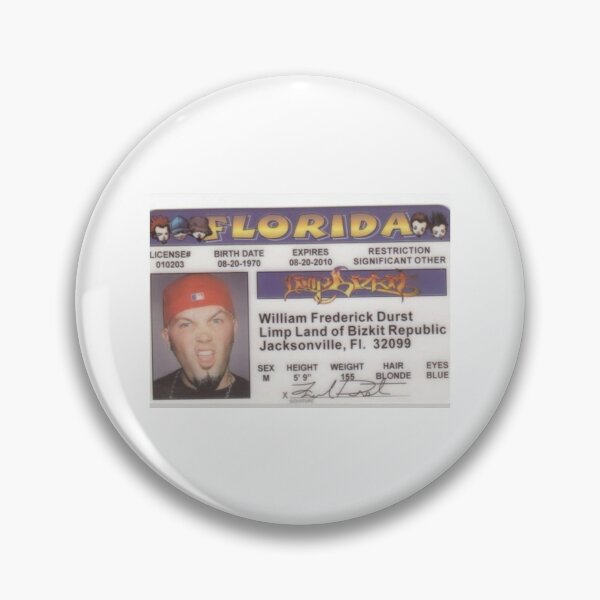 Item preview, Limp Bizkit/Fred Durst Fake ID Print designed and sold by Funki-Designs.