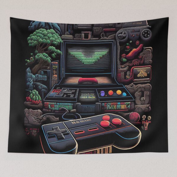 Item preview, Retro Gaming Graphics 4 designed and sold by v1adu7z.