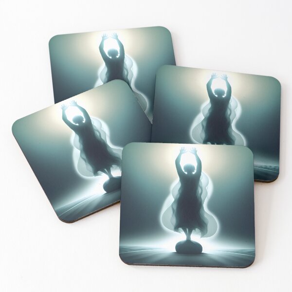 Item preview,  Spiritual Art Blue Aura -Spiritual Awakening designed and sold by Tamas Das.