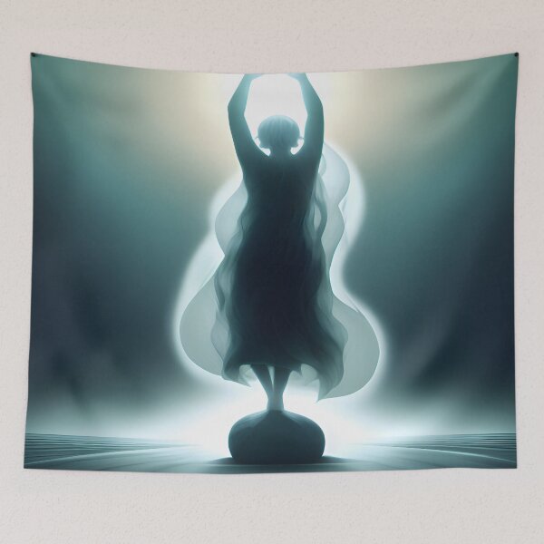 Item preview,  Spiritual Art Blue Aura -Spiritual Awakening designed and sold by Tamas Das.