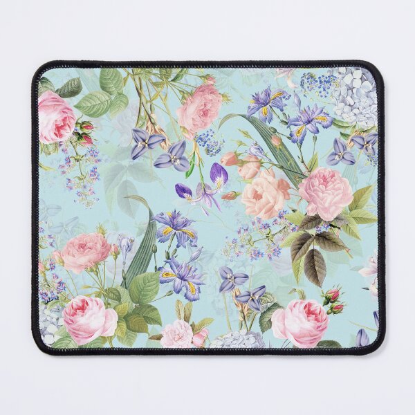 Item preview, Pierre Joseph Redouté - Most beautiful roses bouquets Botanical Garden blue designed and sold by UtArt.