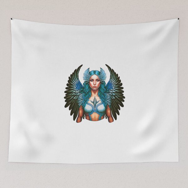Item preview, Valkyrie of the Skies blue designed and sold by AmonRa16.