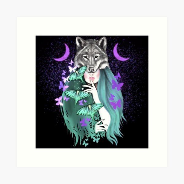Luna Moth Art Print