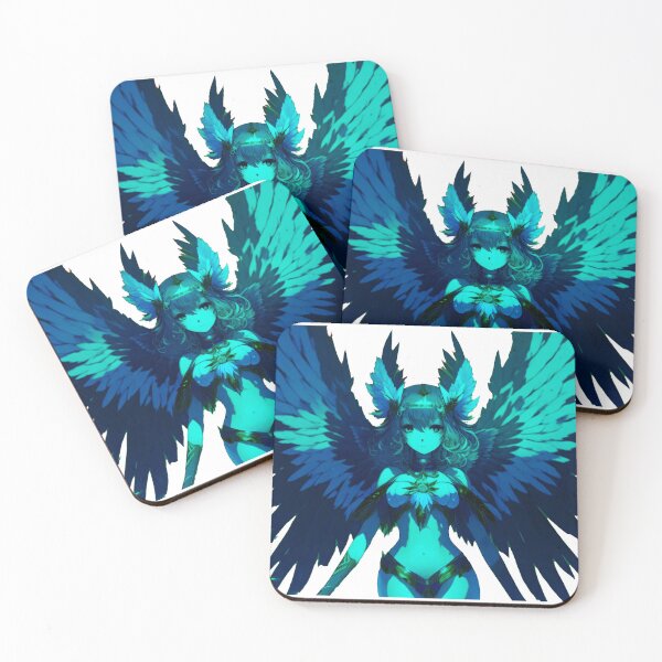 Item preview, Flight of the Anime Valkyrie blue designed and sold by AmonRa16.
