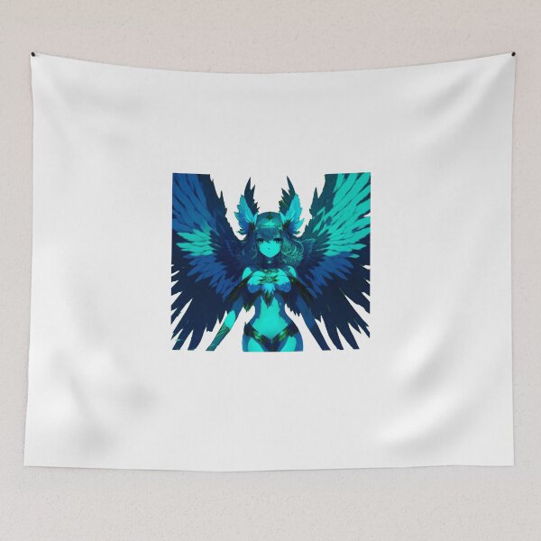 Item preview, Flight of the Anime Valkyrie blue designed and sold by AmonRa16.