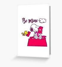 Snoopy Greeting Card