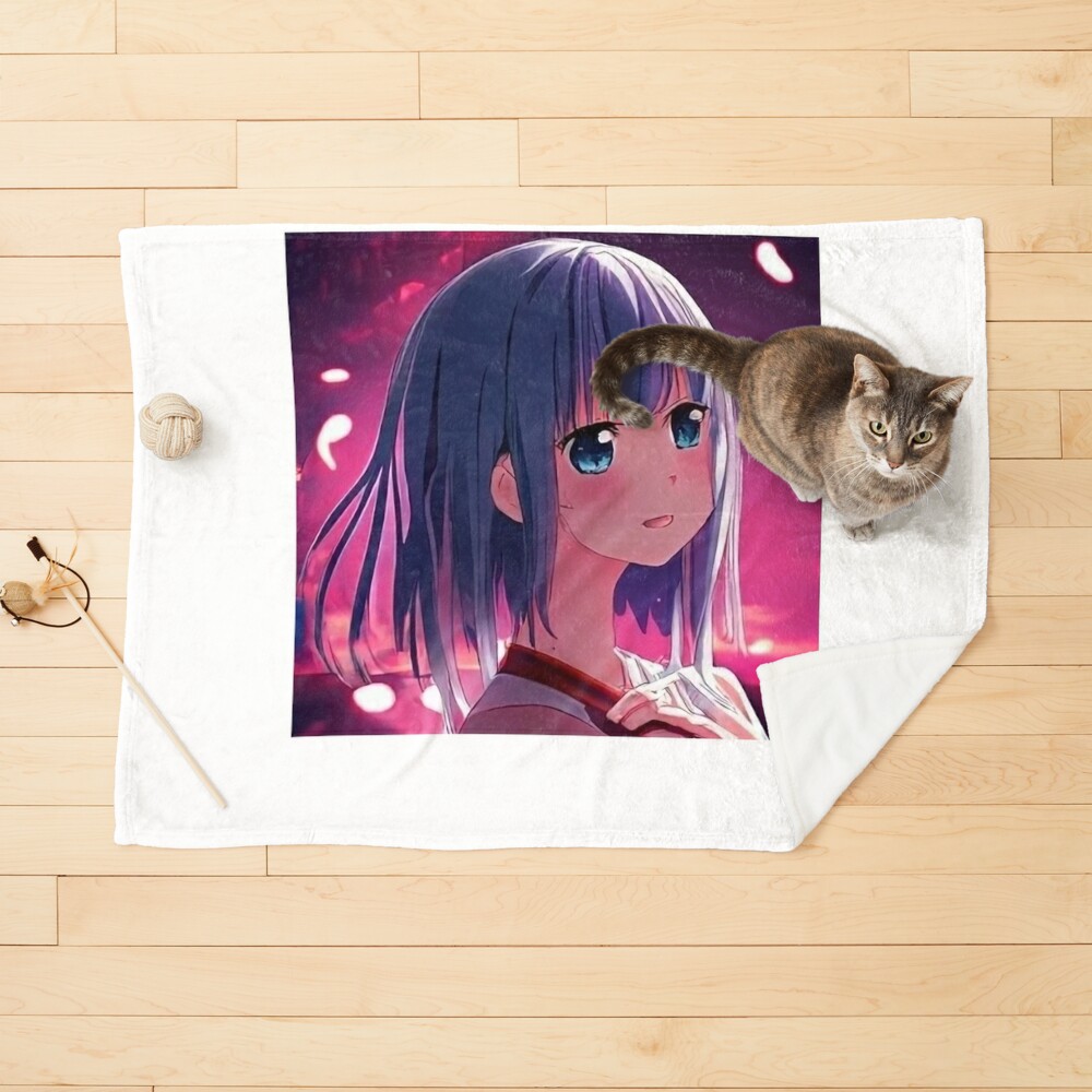 Anime Girl Hugging Many Black Cats - KAWAII Poster for Sale by winnie33