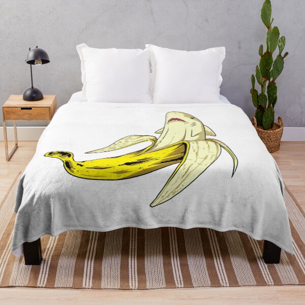Item preview, Banana shark (sharknana) designed and sold by PopcornpunkART.
