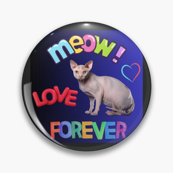 Item preview, MEOW! LOVE FOREVER designed and sold by Kezmich Works.