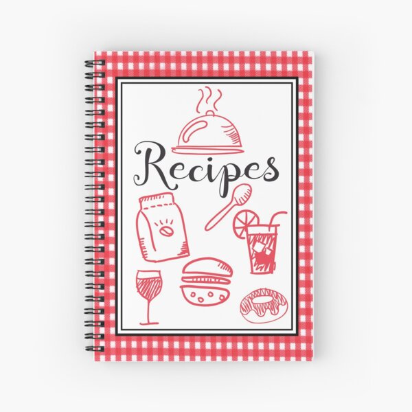 Cute recipe book Spiral Notebook for Sale by Sollyychan