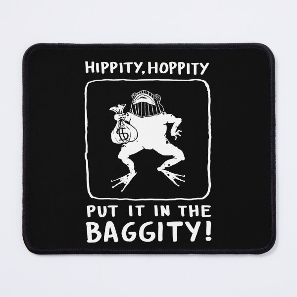 Item preview, Hippity hoppity put it in the baggity frog designed and sold by PopcornpunkART.