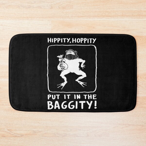 Item preview, Hippity hoppity put it in the baggity frog designed and sold by PopcornpunkART.