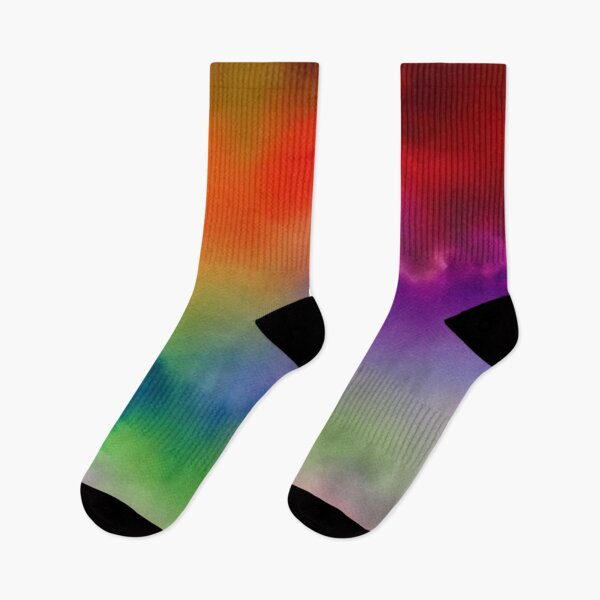 Artikelvorschau, Aquarell-Regenbogen - lebendiges Muster entworfen und verkauft von WitchyWare.