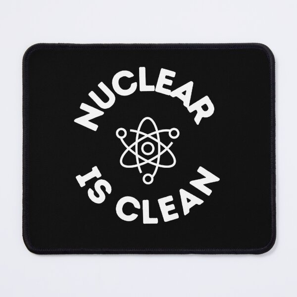 Item preview, Nuclear is clean earthday ecology environment designed and sold by Arienrod's Designs.