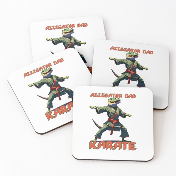 Artikelvorschau, Alligator Dad übt Karate im Kimono entworfen und verkauft von digitaldraw4you.