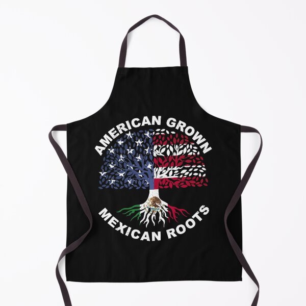 Item preview, American Grown Mexican Roots USA Mexico Flag Patriotic Pride designed and sold by Get A Wear Shop.