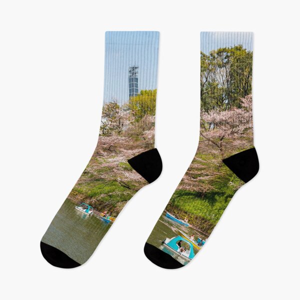 Item preview, Cherry Blossom viewing Imperial Palace Moat Tokyo  designed and sold by Martin Berry Photography.