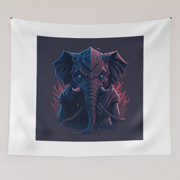 Item preview, Silent Strength| Ninja Pachyderm| Majestic and Deadly| Gentle Giant Turned Ninja| Trunk-Fu Master designed and sold by RedArtG09.