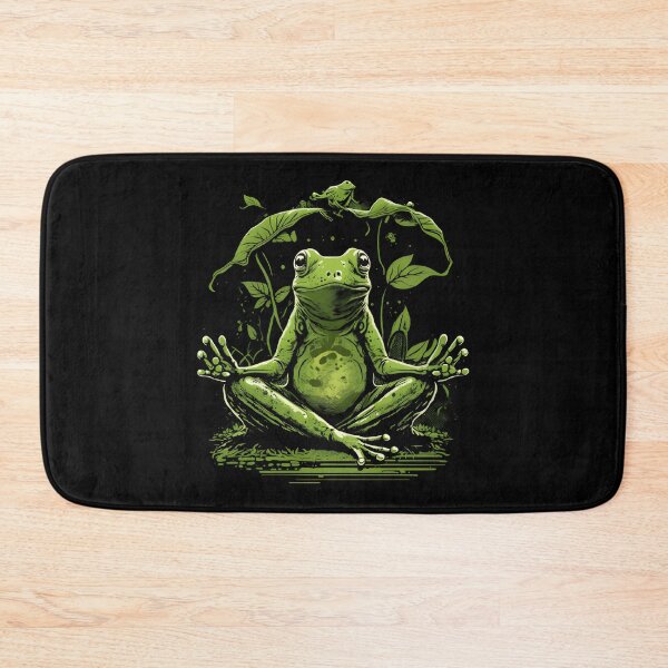 Item preview, Meditating frog, meditation designed and sold by DerSenat.