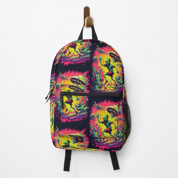 Item preview, Alien Invasion in Pastel Colors: A Satire of Cosmic War designed and sold by Piotrek0001.