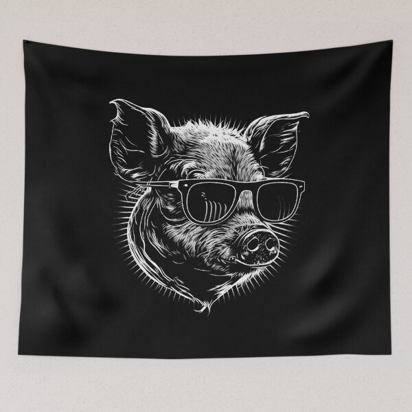 Item preview, pig pig head designed and sold by DerSenat.