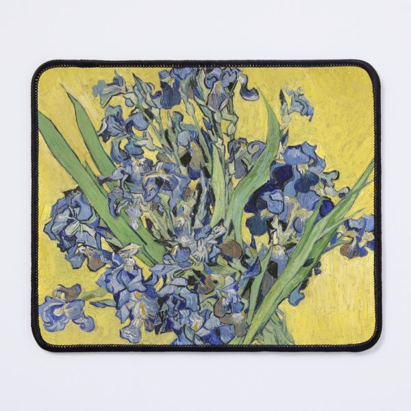 Item preview, Vincent Van Gogh Irises flowers designed and sold by Fine Artworks.