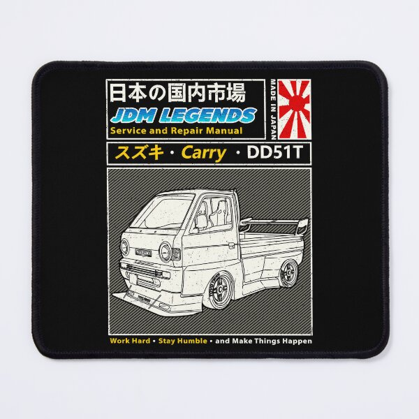 Item preview, Suzuki Carry DD51T 1992 Car Manual Book Cover designed and sold by JDM Guyvit.