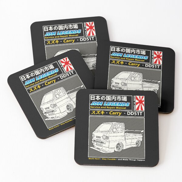 Item preview, Suzuki Carry DD51T 1992 Car Manual Book Cover designed and sold by JDM Guyvit.