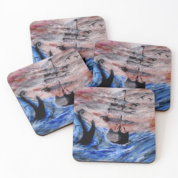 Item preview, Stormy Seas, Acrylic.  designed and sold by thepeatbog.