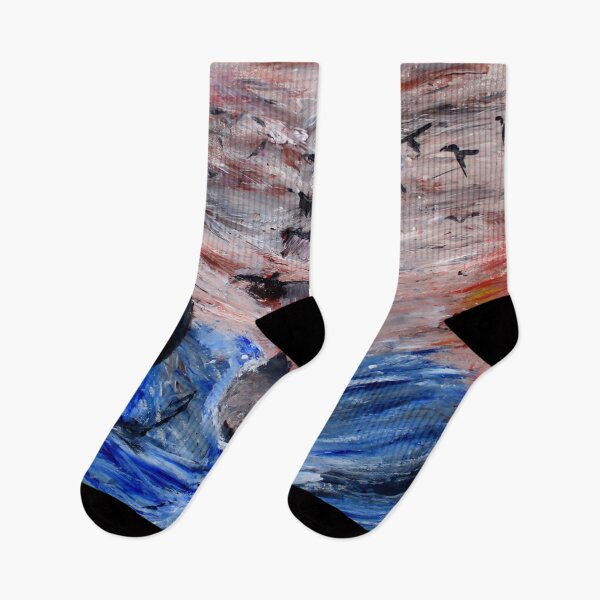 Item preview, Stormy Seas, Acrylic.  designed and sold by thepeatbog.