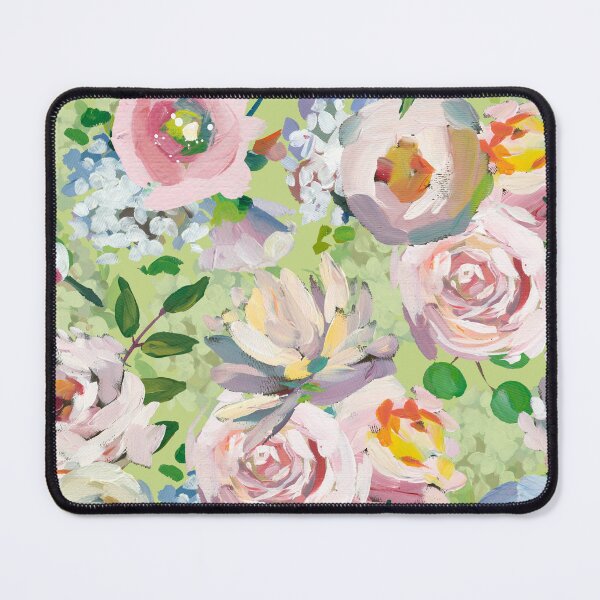 Item preview, Van Gogh Roses Botanical Garden Pattern Green designed and sold by UtArt.