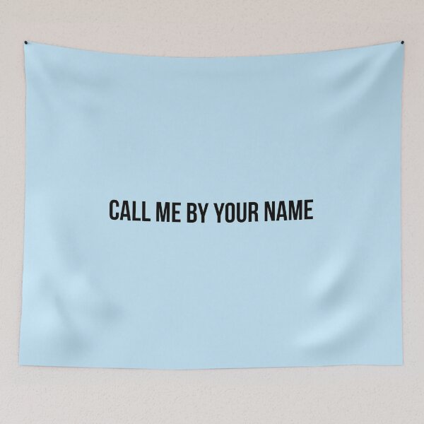 Item preview, call me by your name black designed and sold by frnknsteinn.