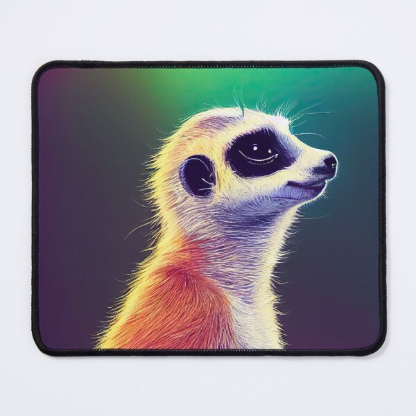 Item preview, Norbert the peaceful meerkat designed and sold by Pixelboys.