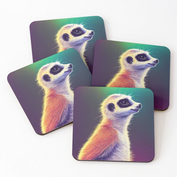 Item preview, Norbert the peaceful meerkat designed and sold by Pixelboys.