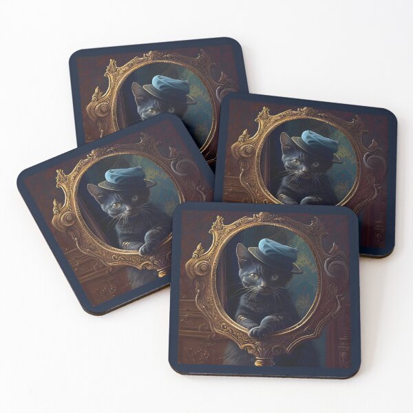 Item preview, The cat and the mirror designed and sold by Just66.