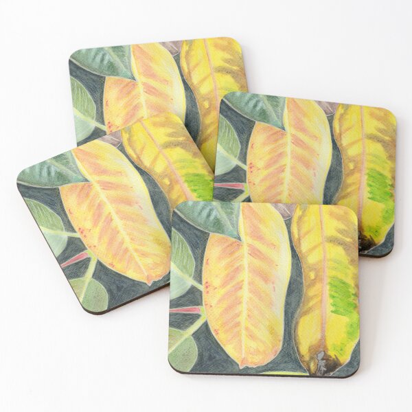 Item preview, Rubber Tree Leaves designed and sold by lynfishwick.