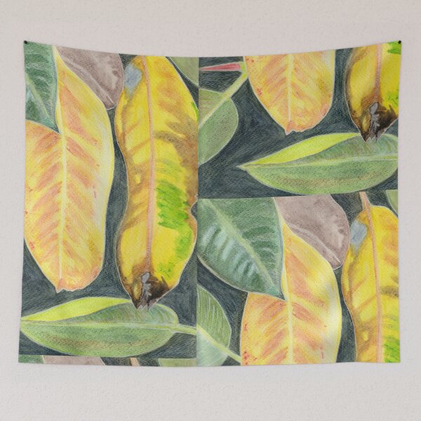 Item preview, Rubber Tree Leaves designed and sold by lynfishwick.