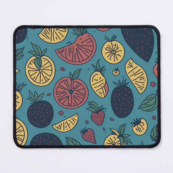 Item preview, Seamless Pattern of Tropic Fruits on Dark Background designed and sold by Evolvity.