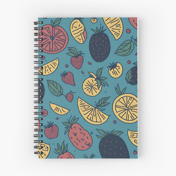 Item preview, Seamless Pattern of Tropic Fruits on Dark Background designed and sold by Evolvity.